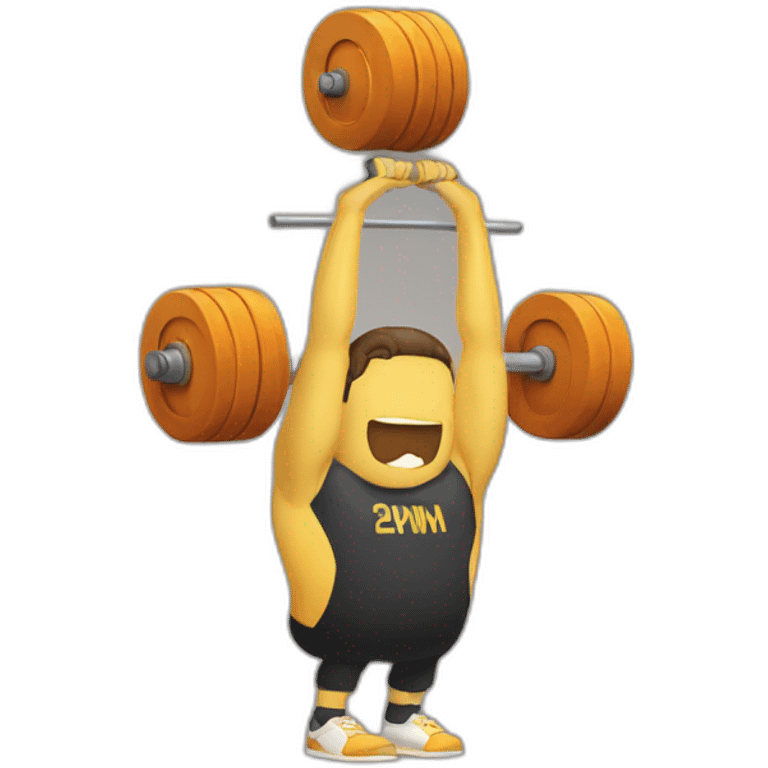 Lifting waight  emoji