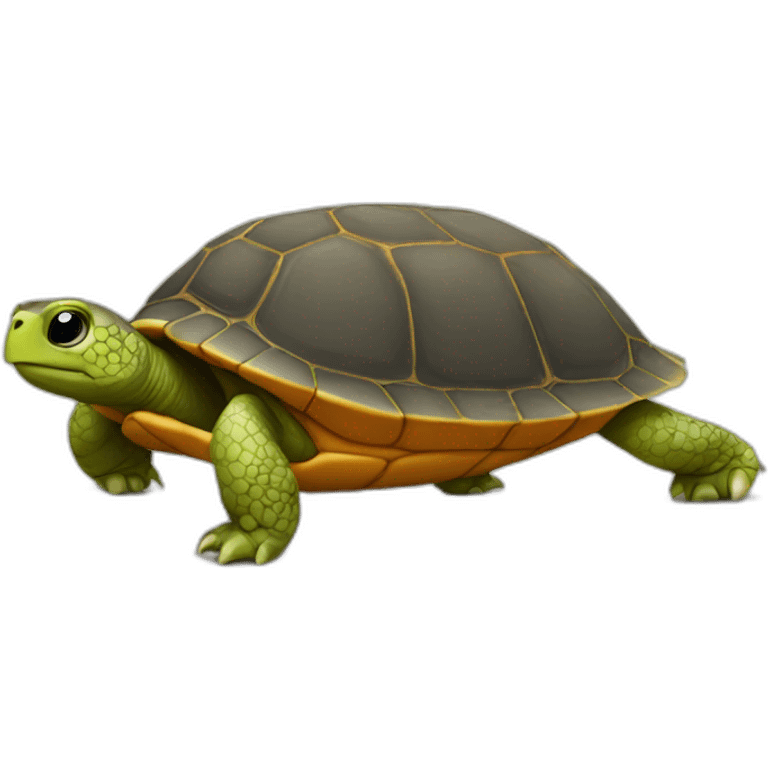 Tortue rouge emoji