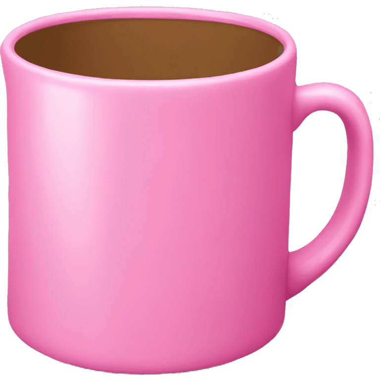 Pink mug emoji