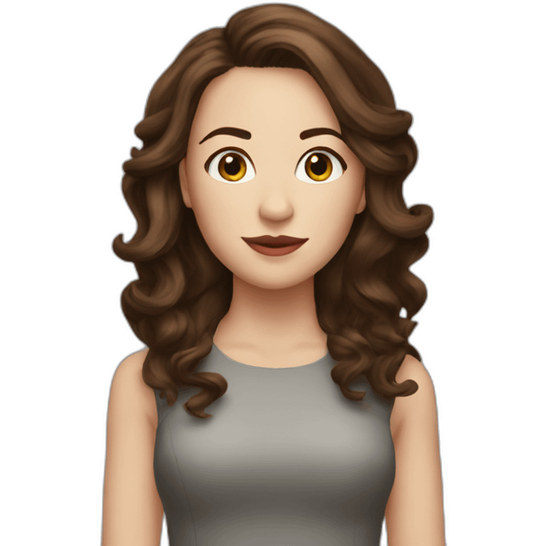 Rachel McAadams brown hair emoji