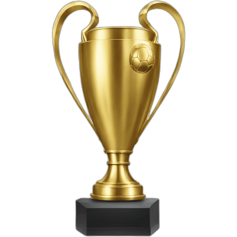 UEFA Champions league trophy emoji