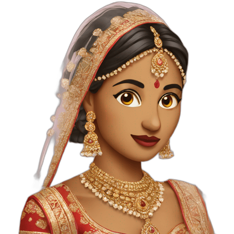 Indian bride emoji