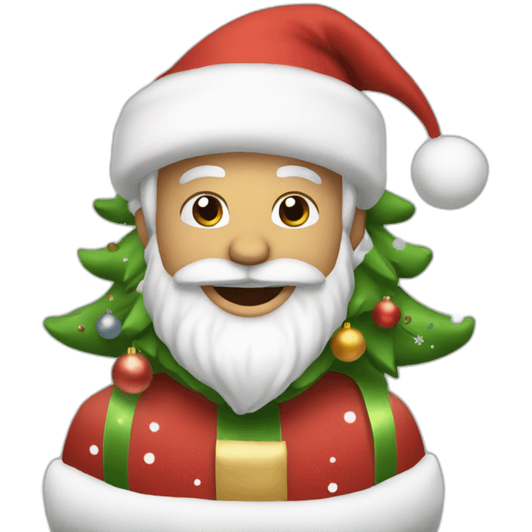 Happy Christmas emoji