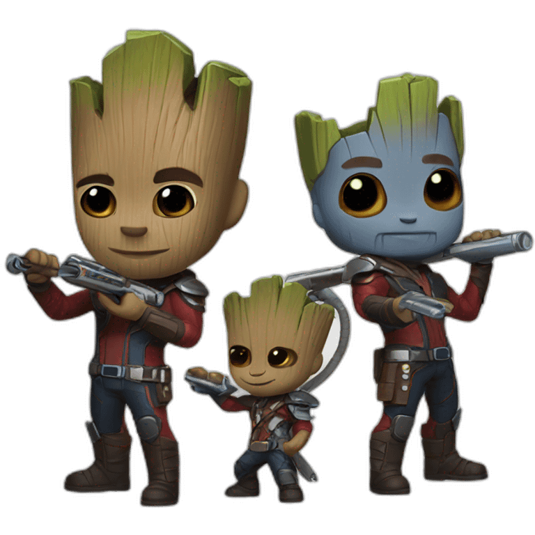 guardians of galaxy band emoji