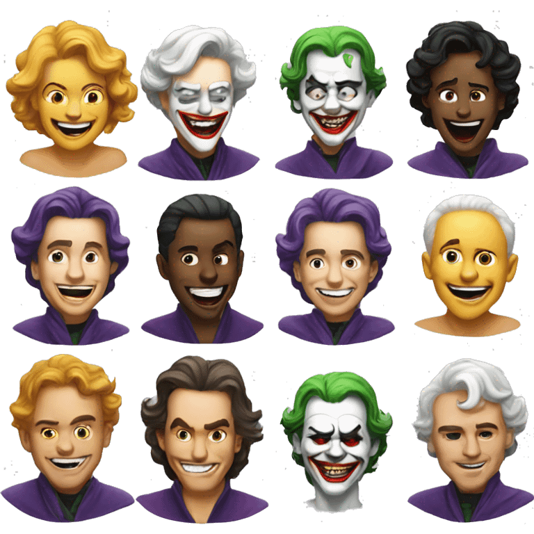 emoji have a joker laughter have a devil centuries emoji