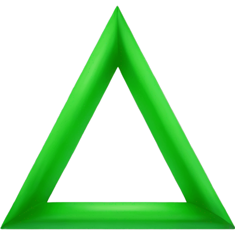 green triangle emoji