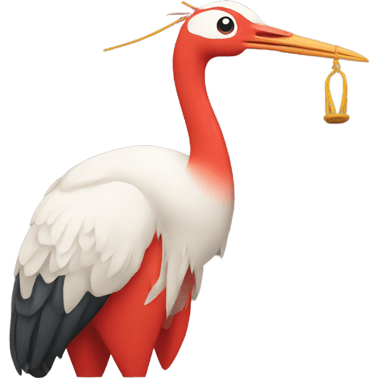 japan Crane emoji