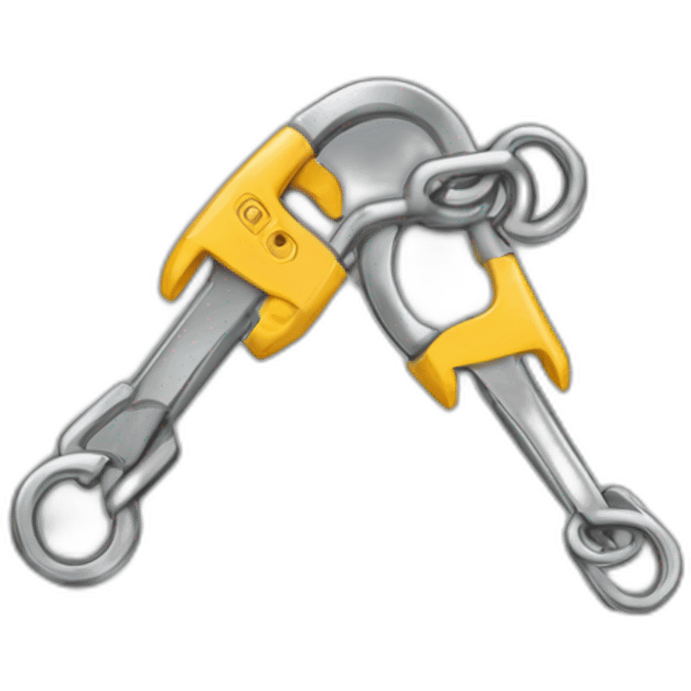 Connected chain tool emoji