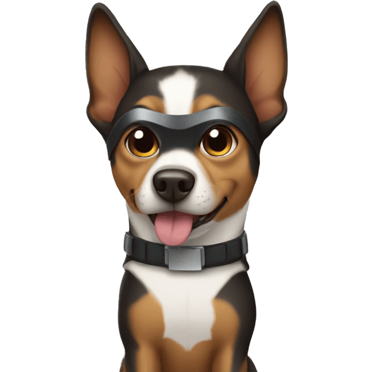 dog superhero emoji