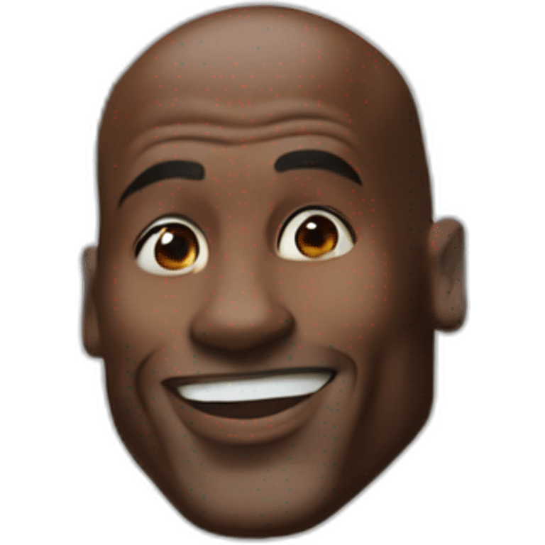 Michael Jordan taking supplements  emoji