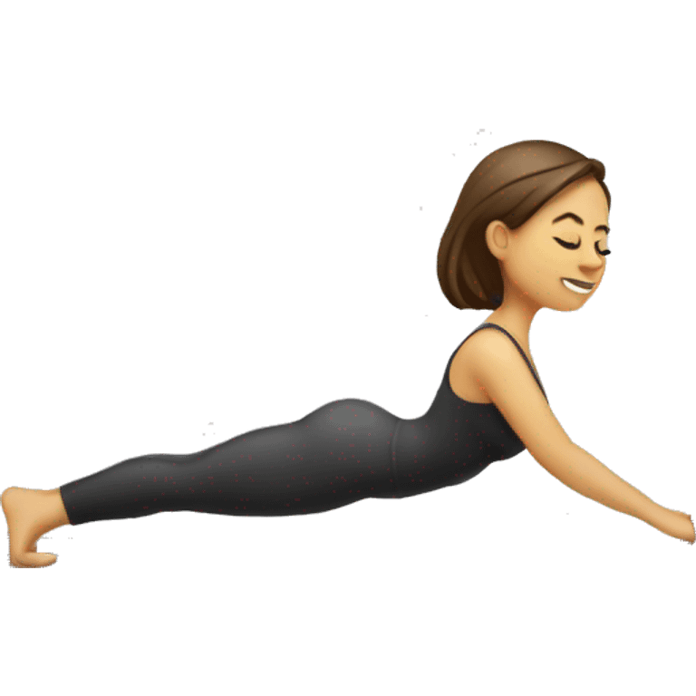 Mujer pilates reformer emoji