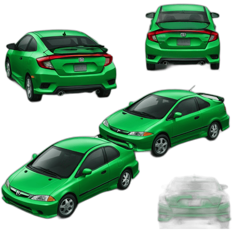 jungle-green-honda-civic-98 emoji