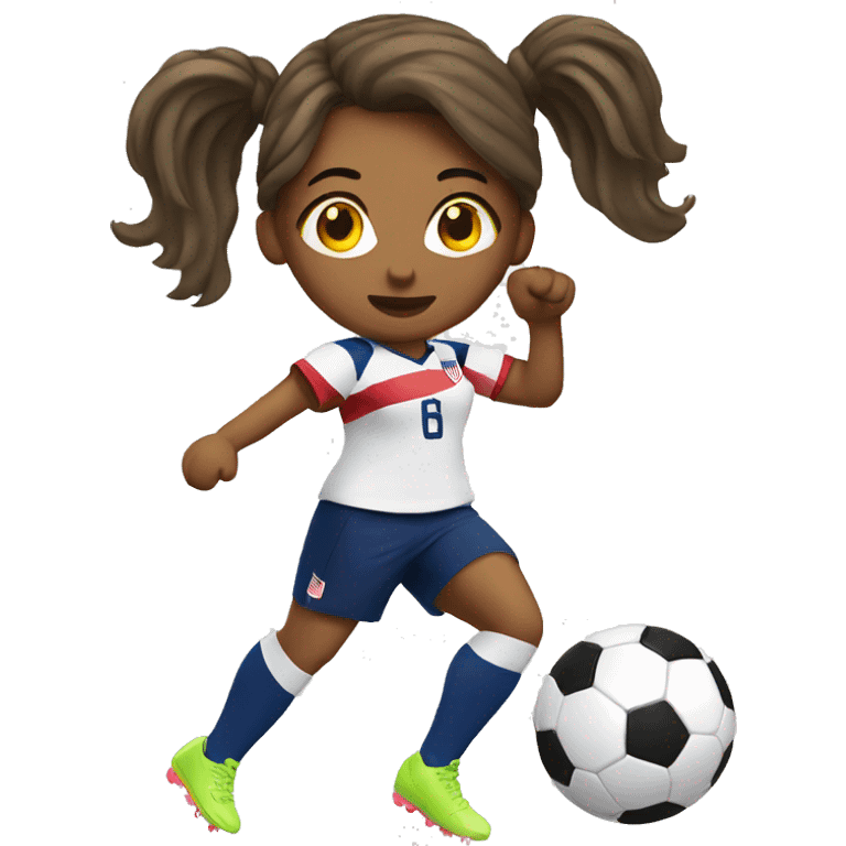 USA woman soccer emoji