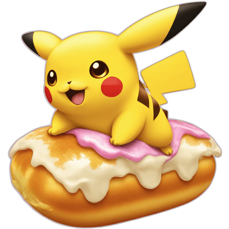 Pikachu éclair emoji