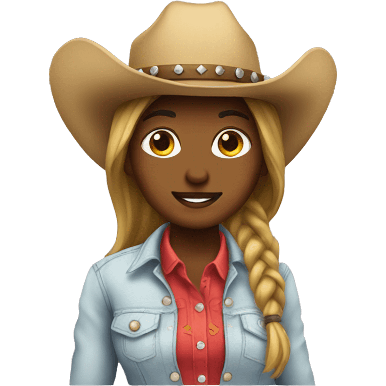 Cowgirl emoji