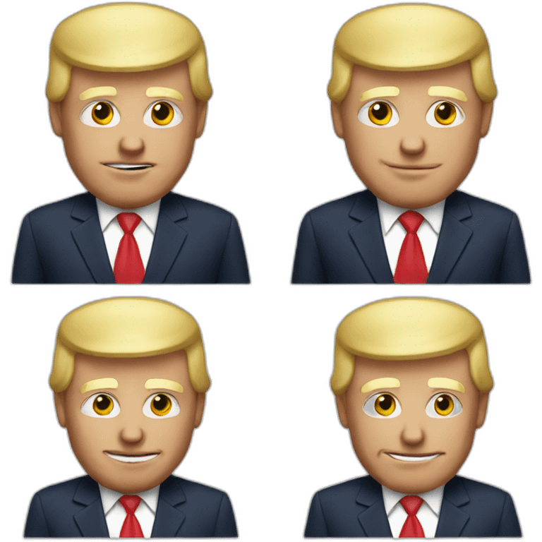 funy trump emoji