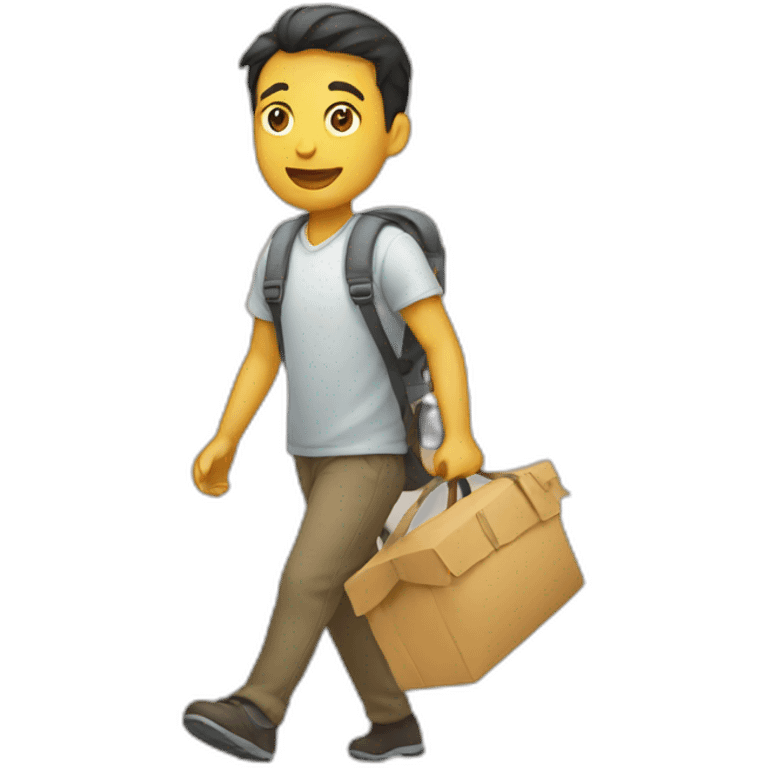 carrying emoji