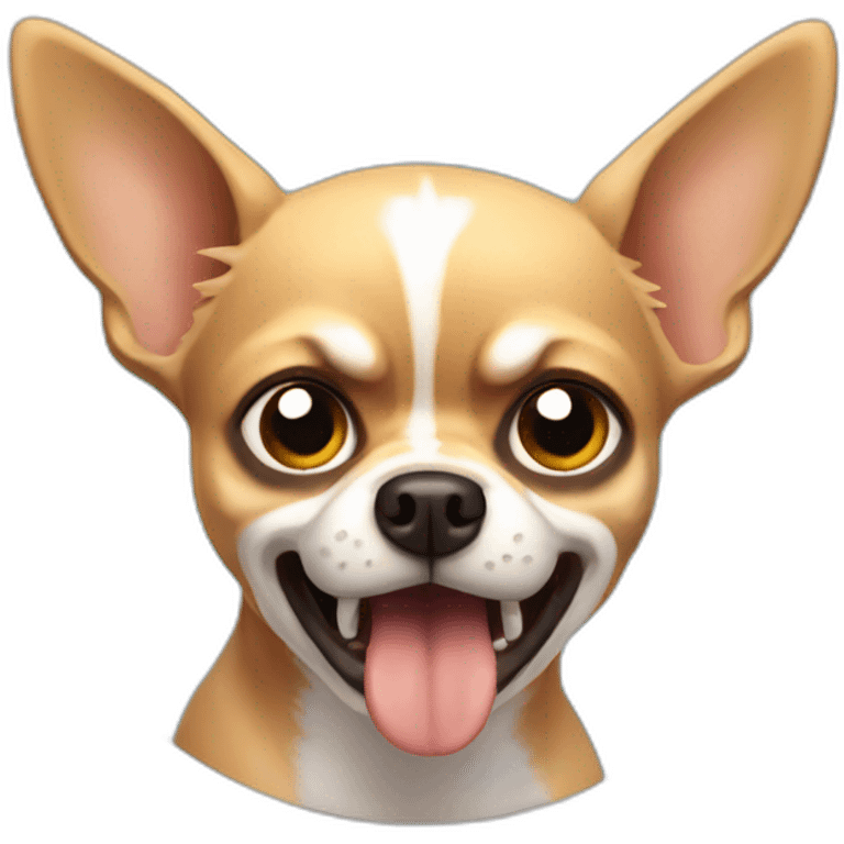 Angry Chihuahua emoji