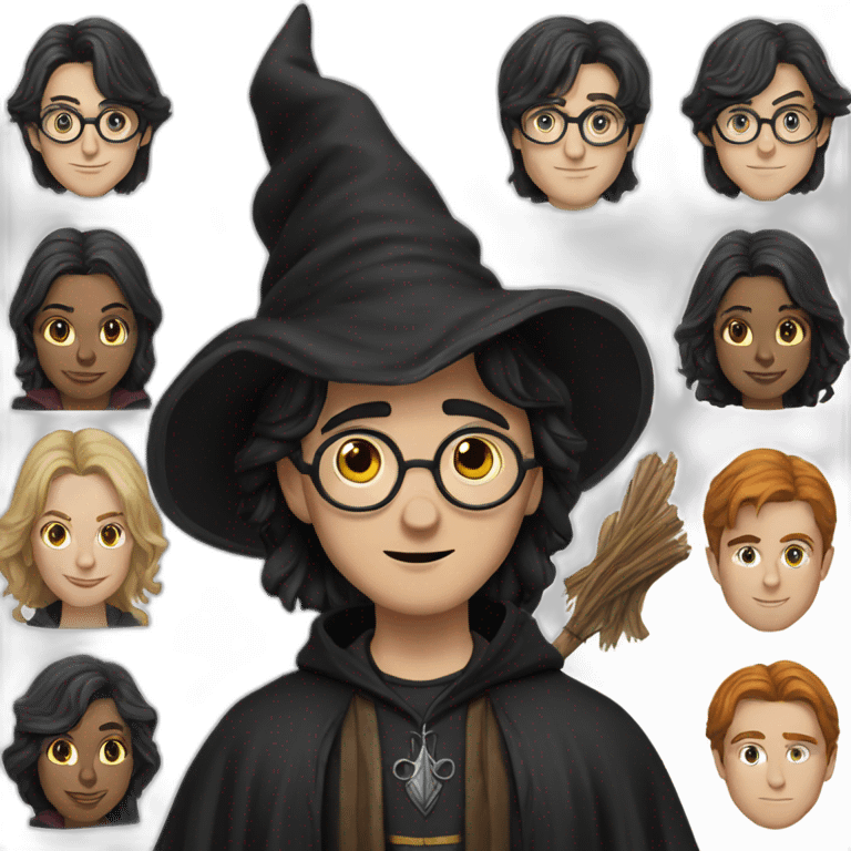 Harry potter sorcier emoji