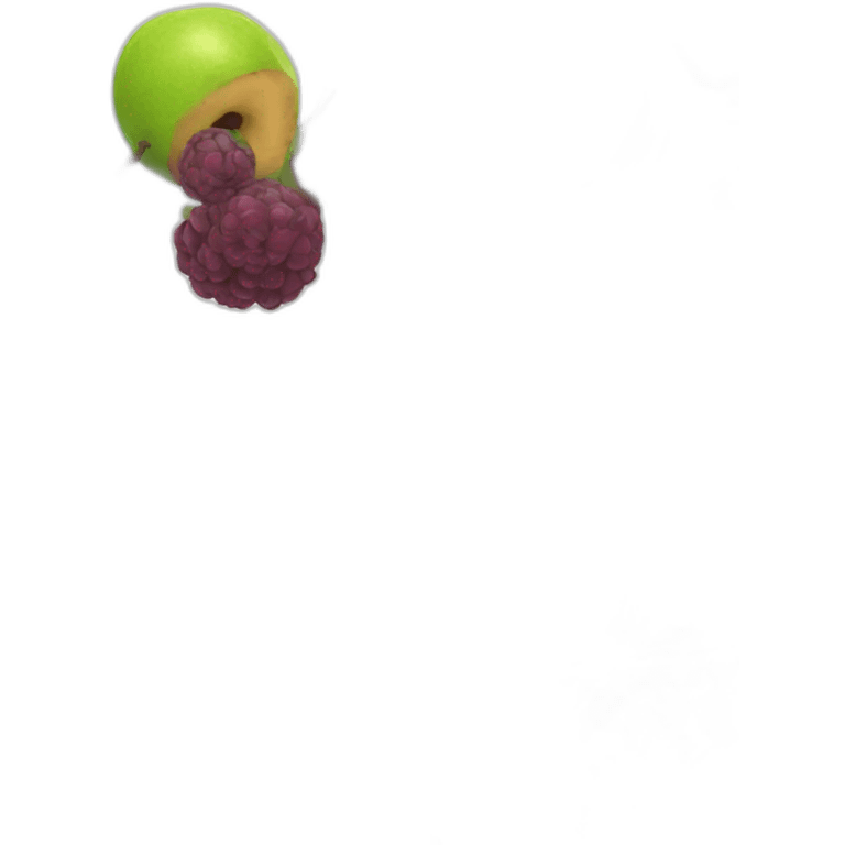 Bloc fruit emoji