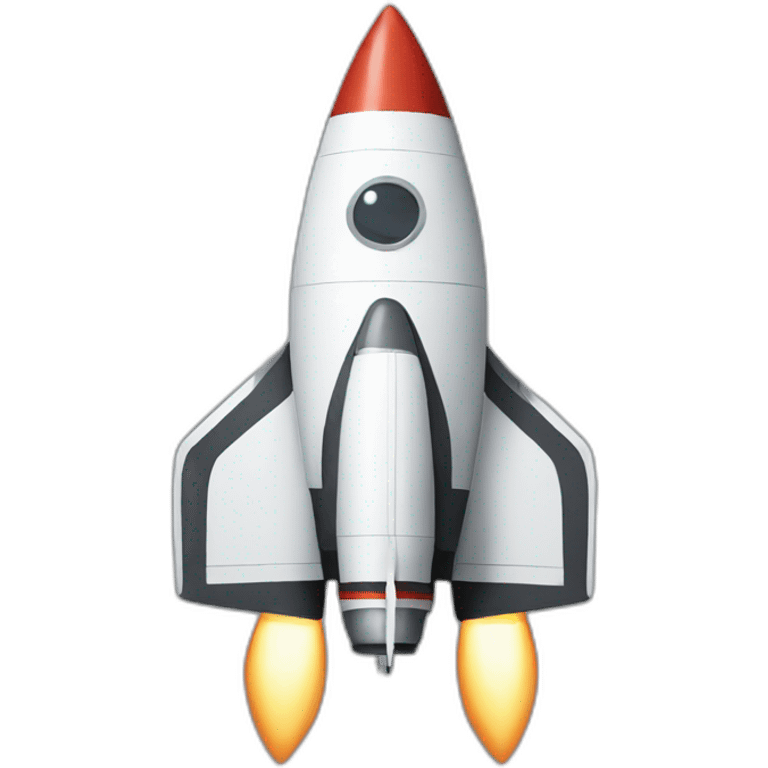 Fat rocket  emoji