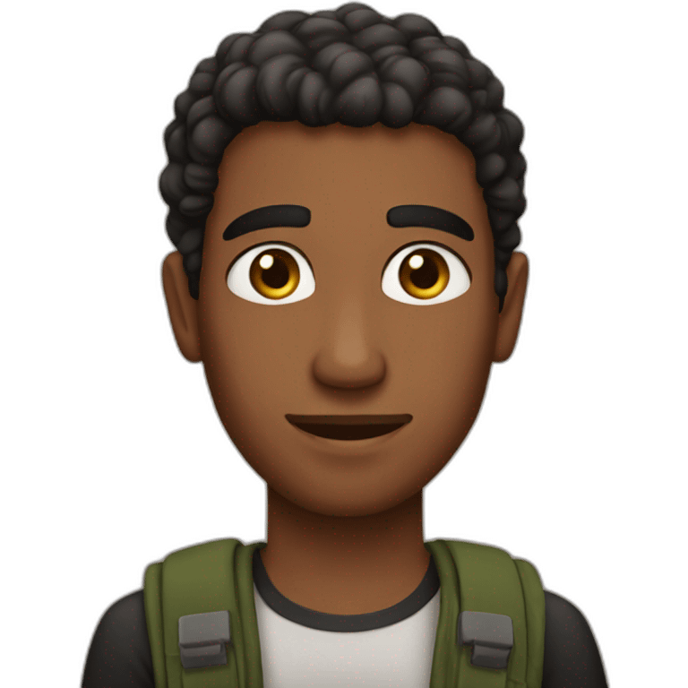 palestinian brown skin guy emoji