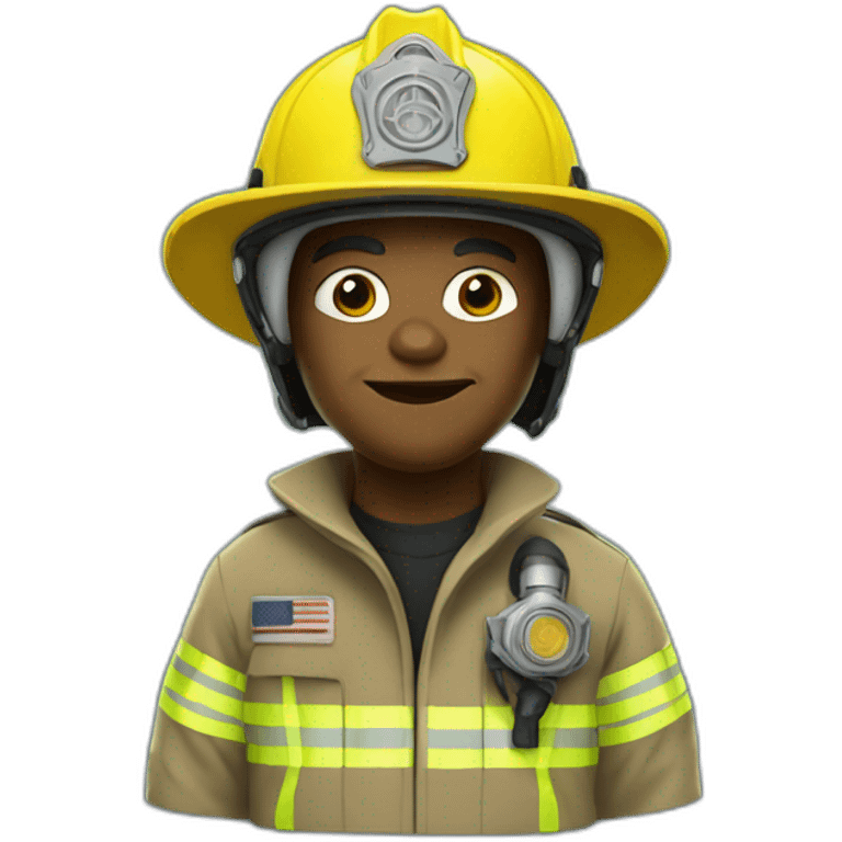 firefighter, yoda emoji