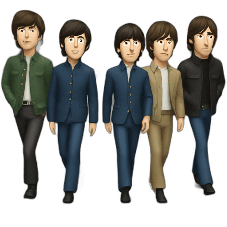 beatles in the street emoji