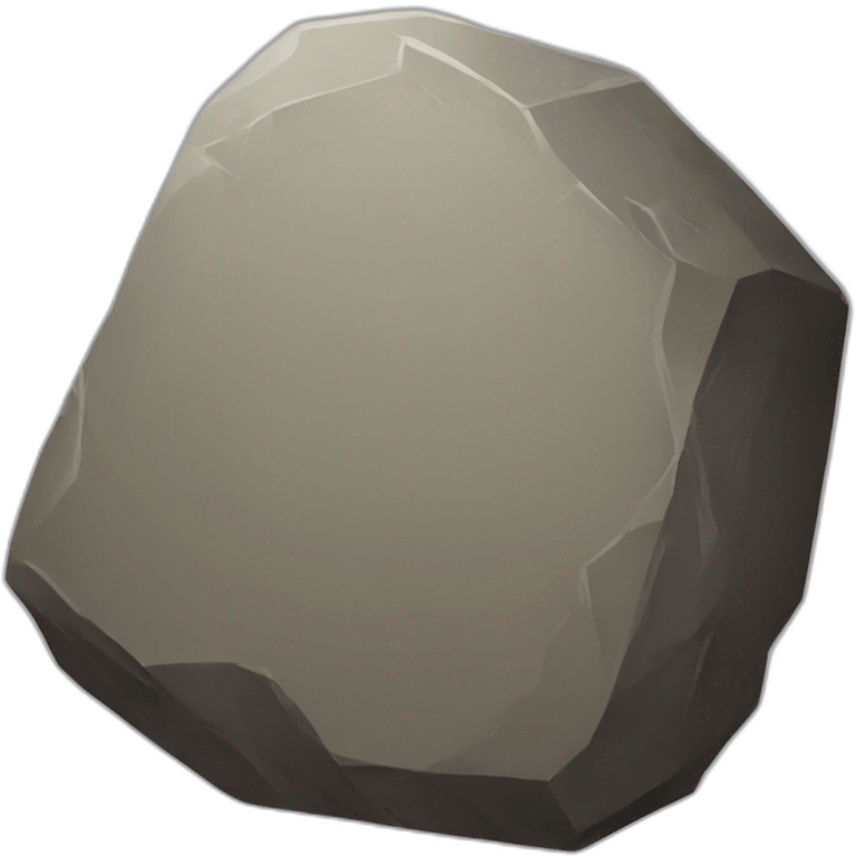 big stone emoji