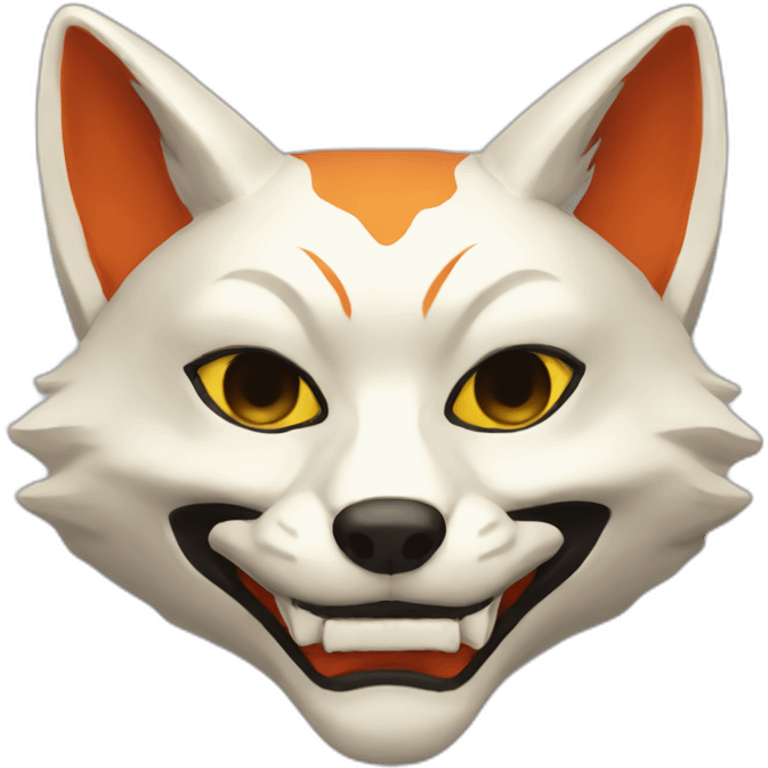 kitsune mask emoji