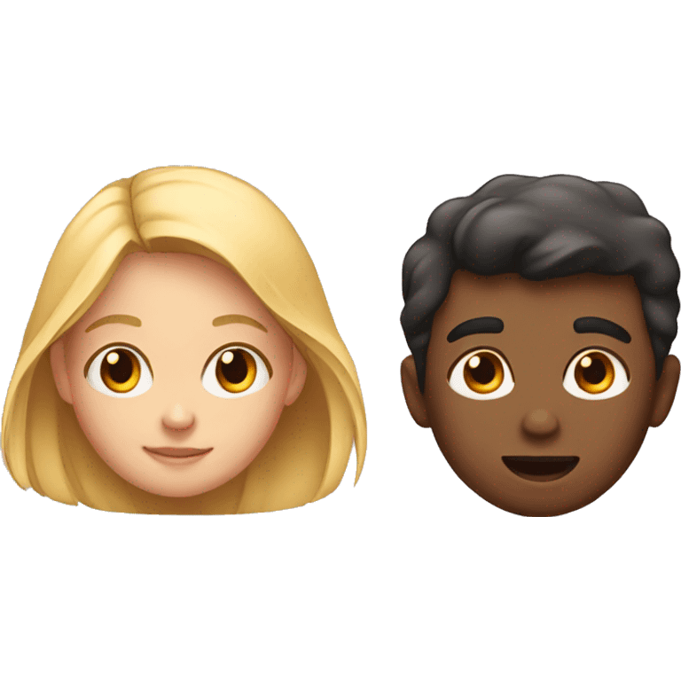 Girl and boy  emoji