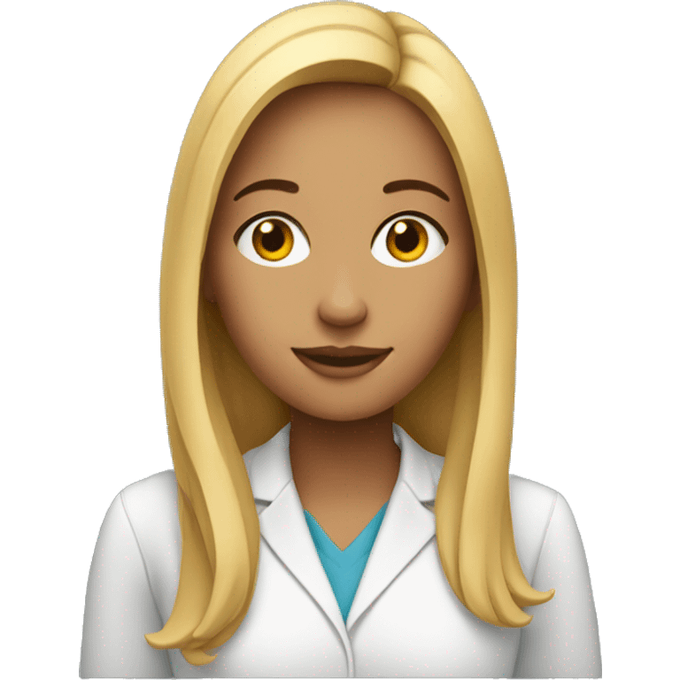 young woman that study used mac emoji