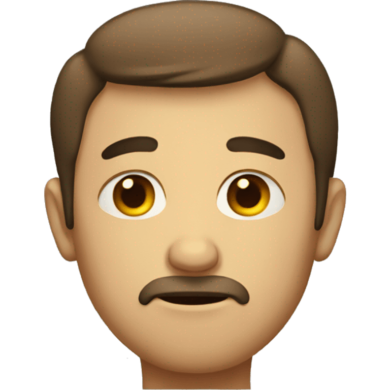 a sad man emoji