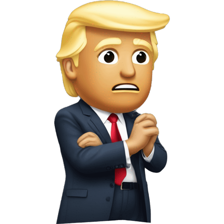 donald trump qui mange la statue de la lib emoji