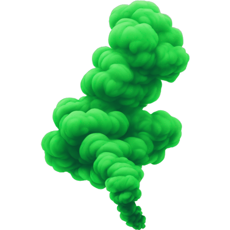 green smoke emoji