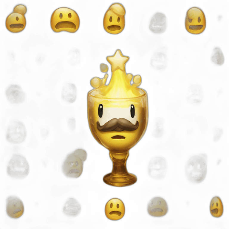 glass mario god emoji