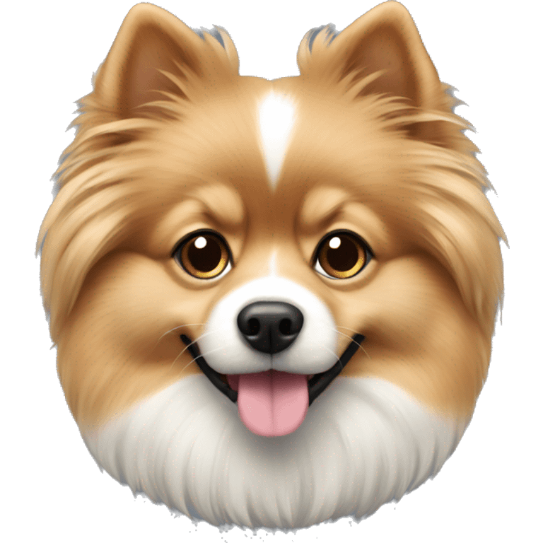 Pommeranian dog emoji