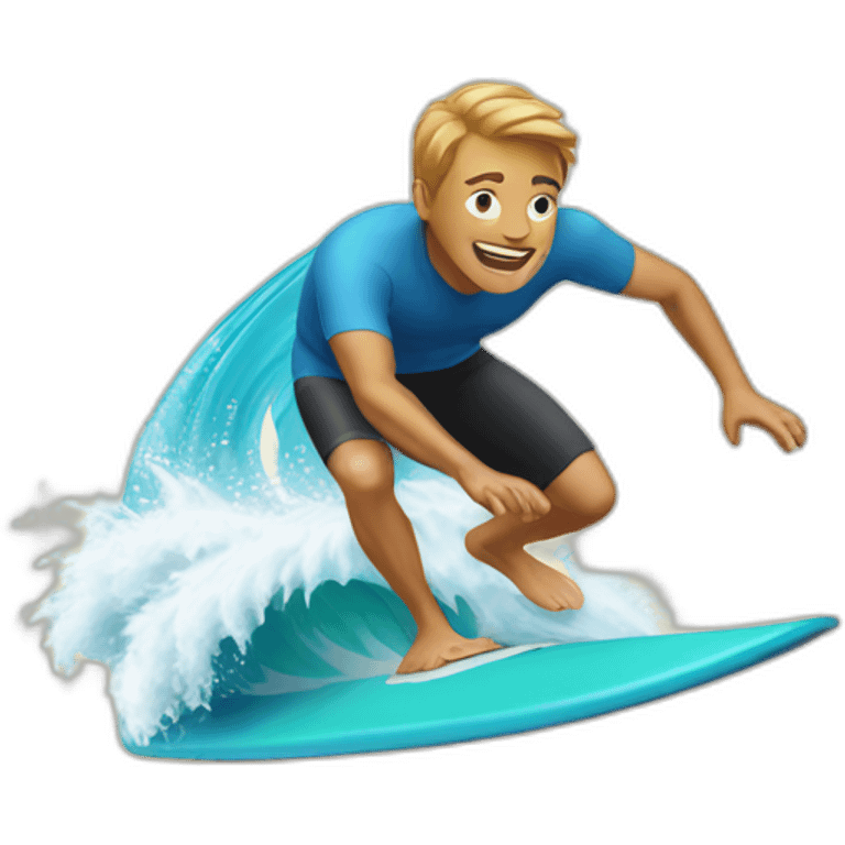 surfing emoji