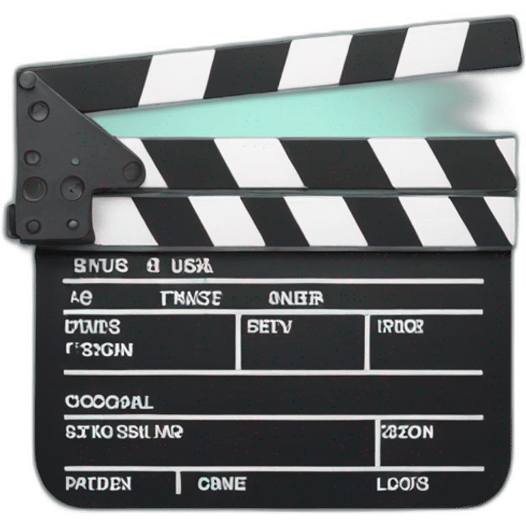 clapperboard emoji