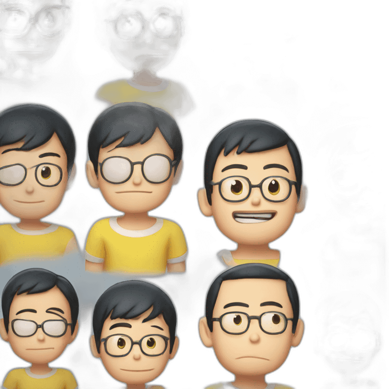 Nobita y Doraemon emoji