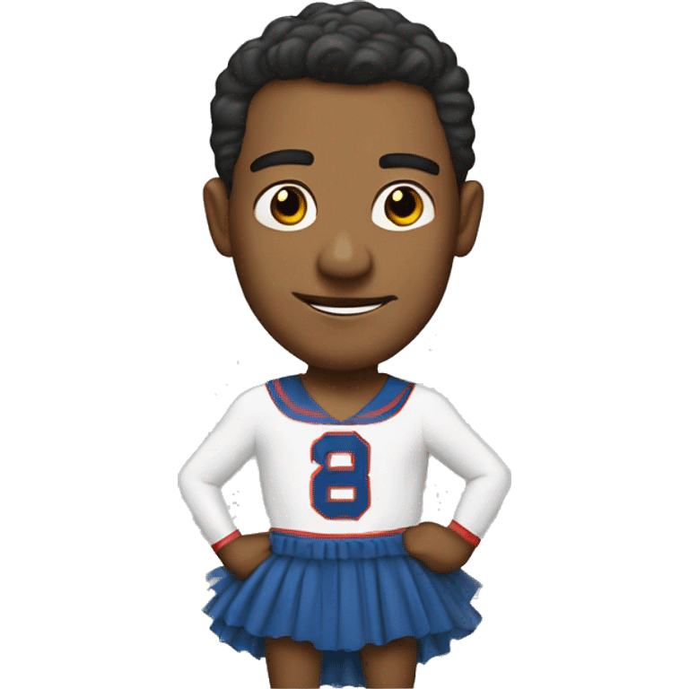 Leo ole davis with a tutu emoji