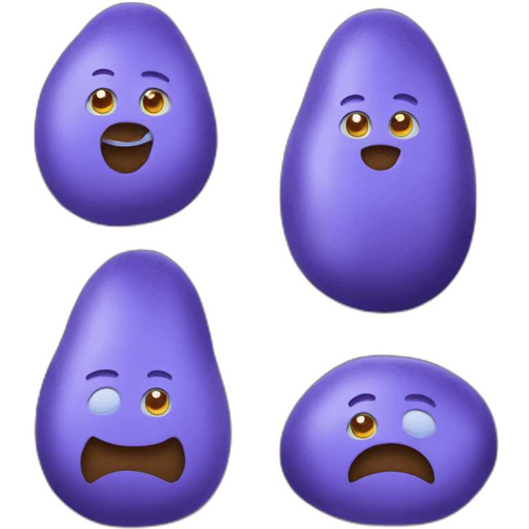 blue-potato emoji