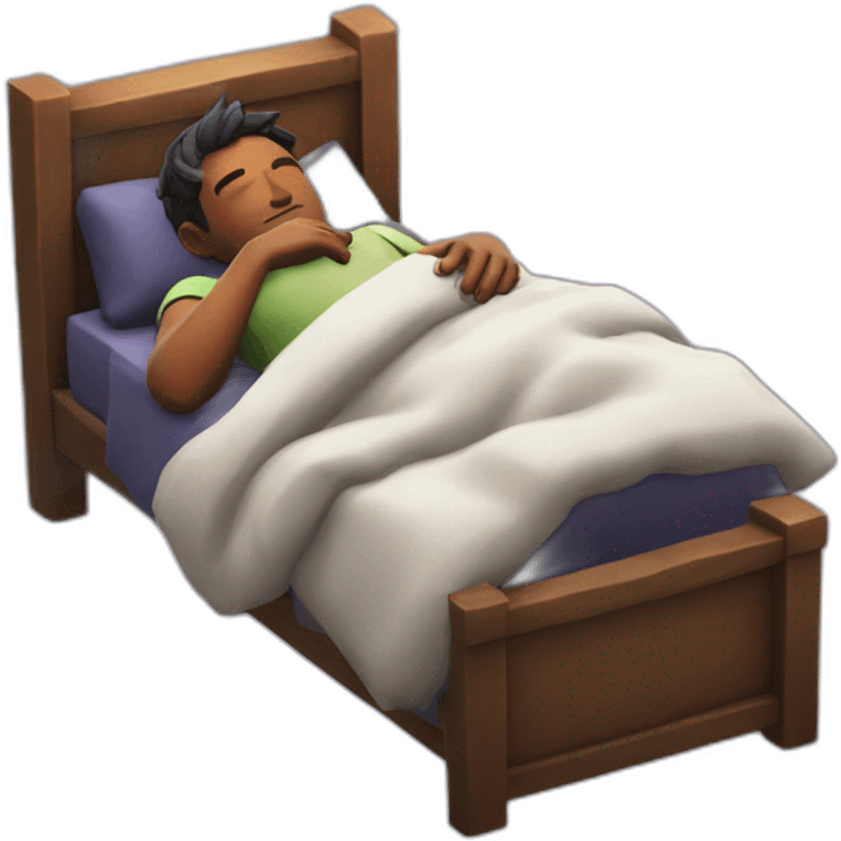 fortnite player sleeping emoji