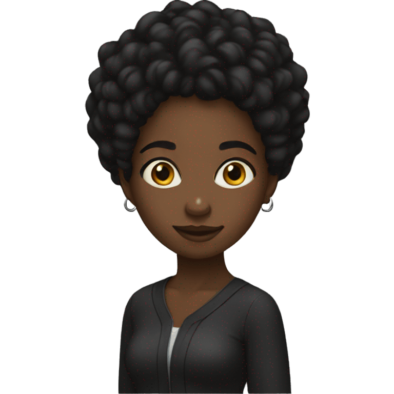 black girl christian  emoji