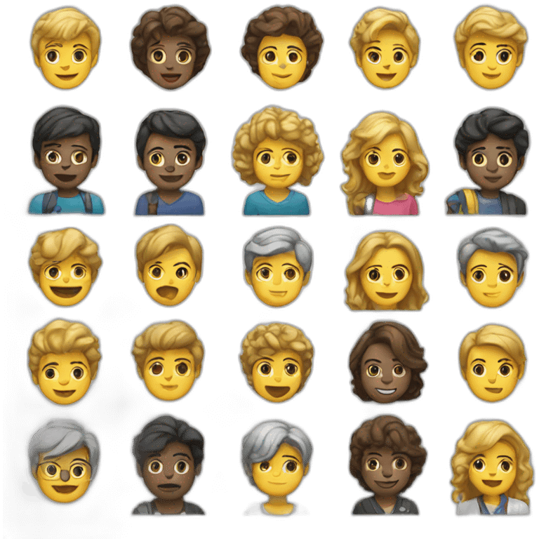 material icon students emoji