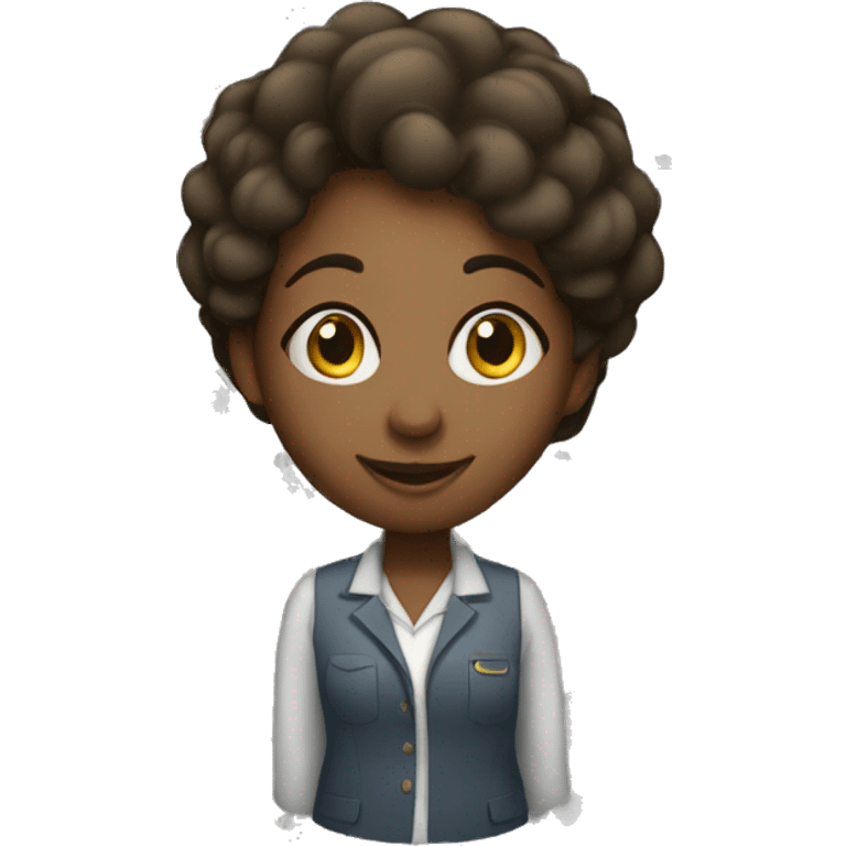 Black Girl civil Engineer emoji