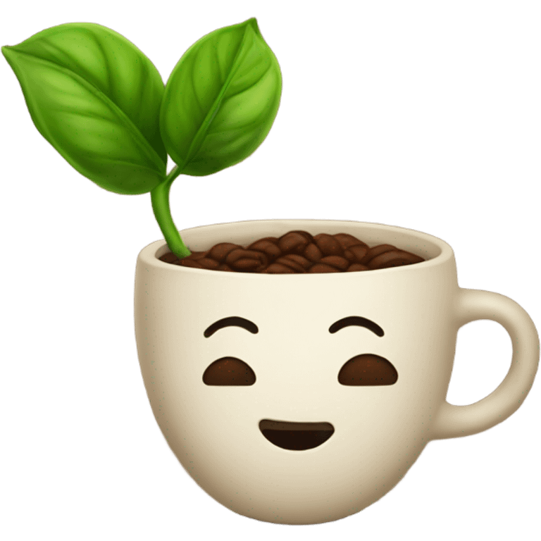 seed of coffe emoji