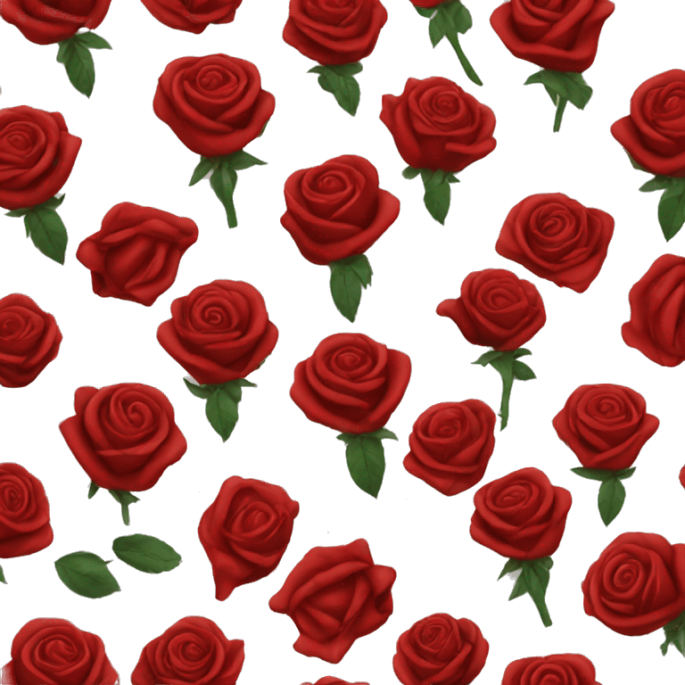 red rose emoji