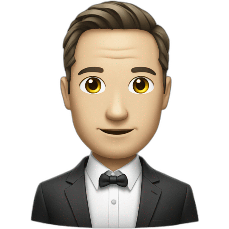 NVIDIA GPU in a suit emoji