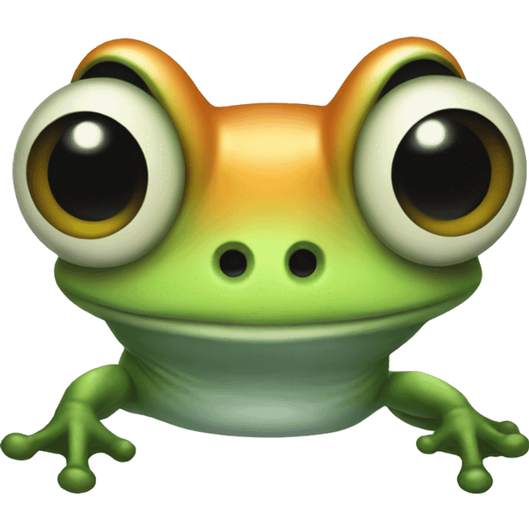 Phantom frog emoji